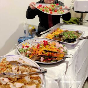 結婚式のお食事