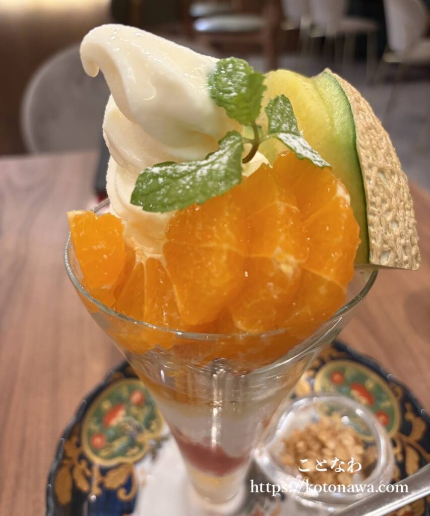 みのるダイニングでデザート
